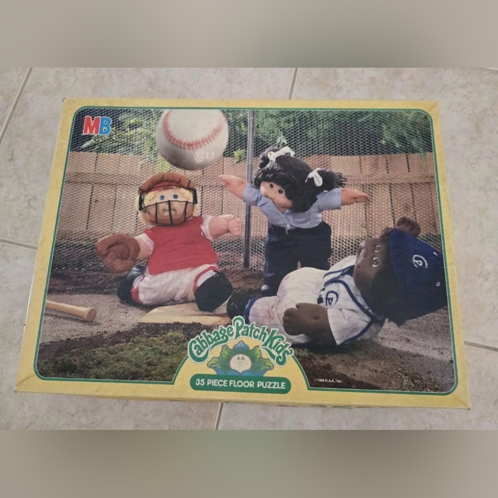 Cabbage Patch Kids 35 Piece Floor Puzzle